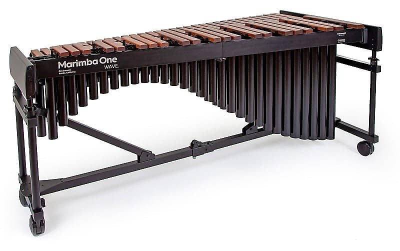 Marimba One 9605 5.0 Octave avec résonateurs Basso Bravo, clavier amélioré